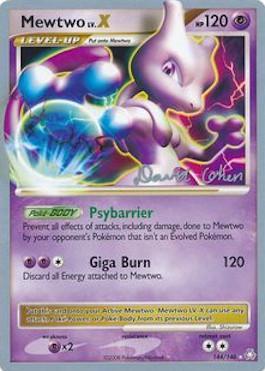 Mewtwo LV.X (144/146) (Stallgon - David Cohen) [World Championships 2009] | Anubis Games and Hobby