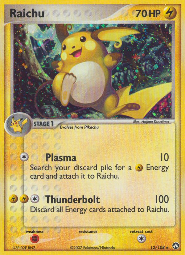 Raichu (12/108) [EX: Power Keepers] | Anubis Games and Hobby