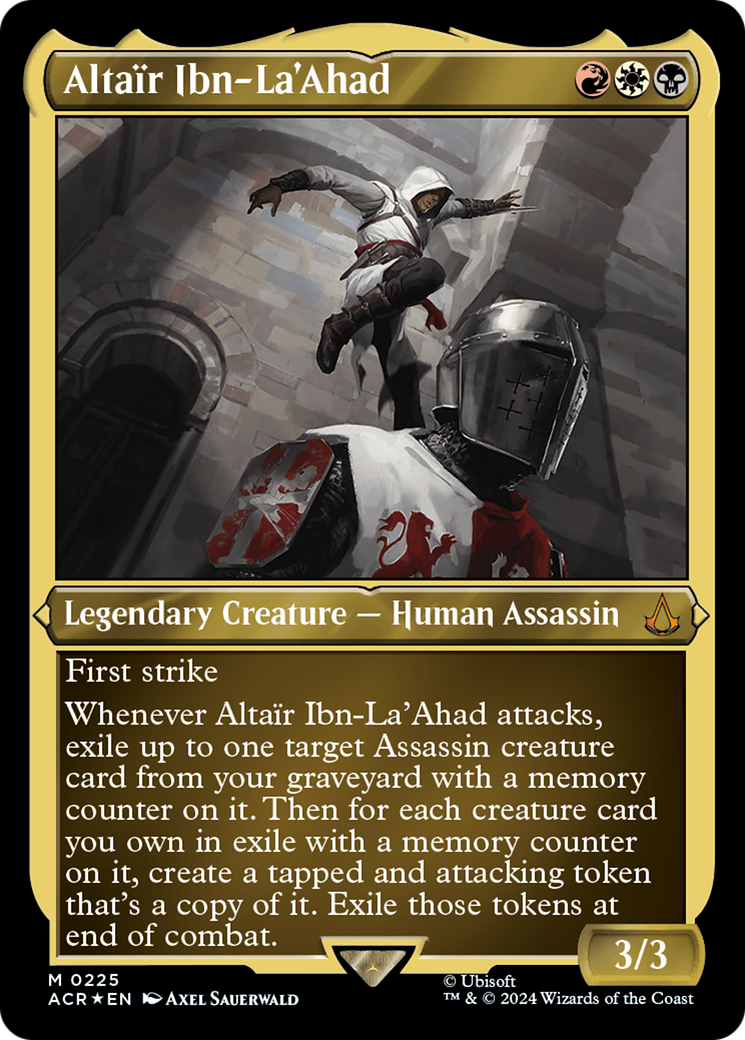 Altair Ibn-La'Ahad (Foil Etched) [Assassin's Creed] | Anubis Games and Hobby