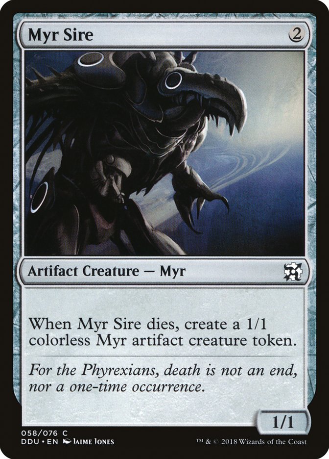 Myr Sire [Duel Decks: Elves vs. Inventors] | Anubis Games and Hobby