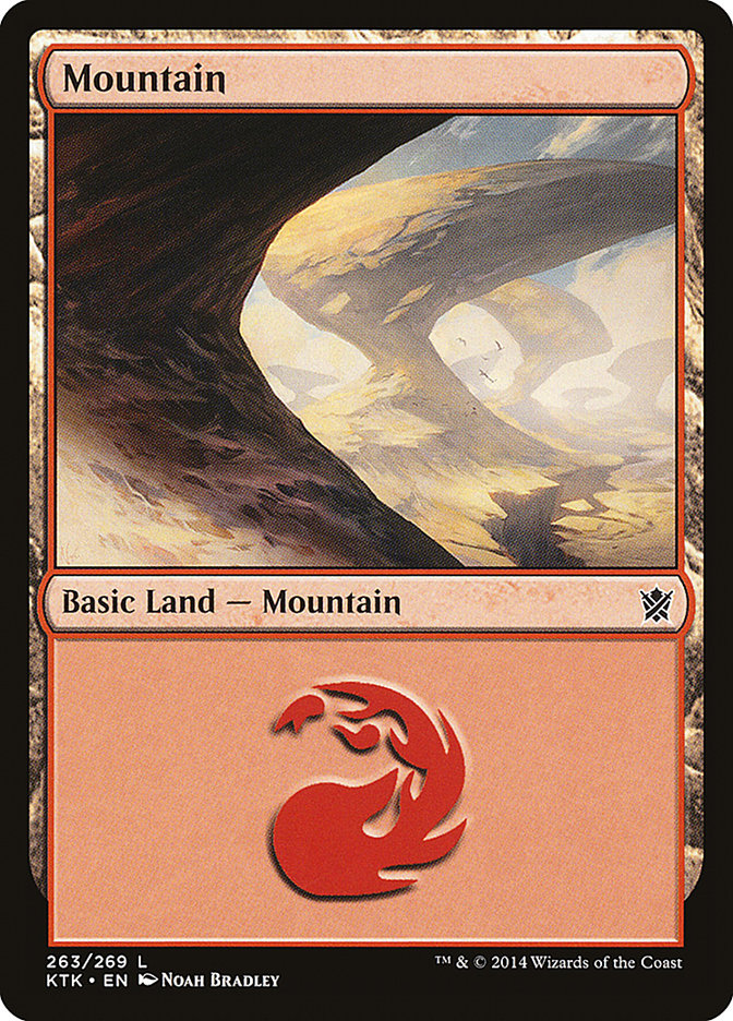 Mountain (263) [Khans of Tarkir] | Anubis Games and Hobby