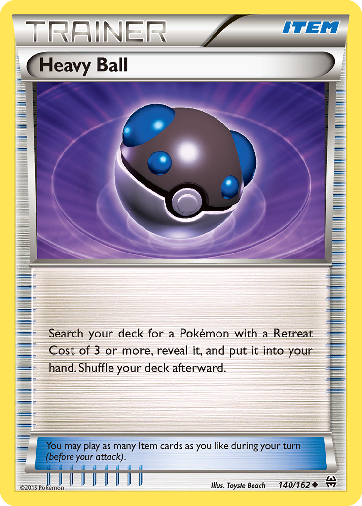 Heavy Ball (140/162) [XY: BREAKthrough] | Anubis Games and Hobby