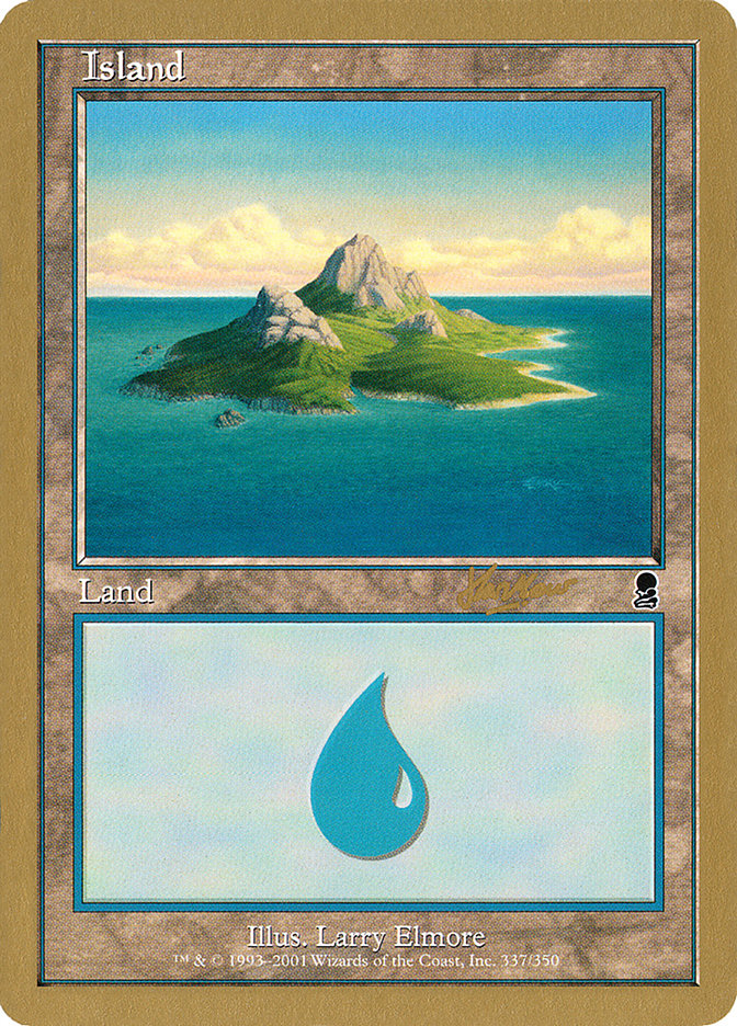 Island (shh337) (Sim Han How) [World Championship Decks 2002] | Anubis Games and Hobby