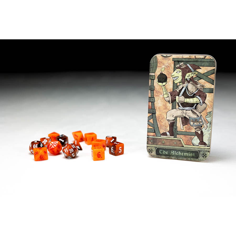 Character Class Dice Set: The Alchemist | Anubis Games and Hobby