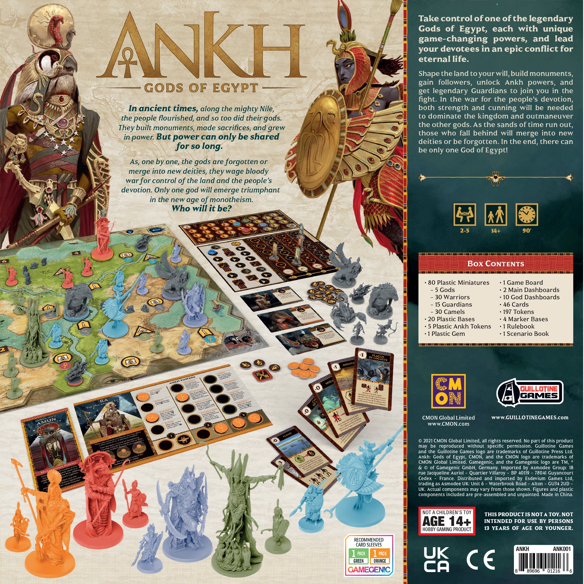Ankh: Gods of Egypt | Anubis Games and Hobby