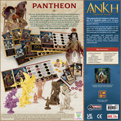 Ankh: Gods of Egypt Pantheon Expansion | Anubis Games and Hobby