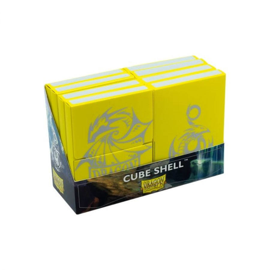 Dragon Shield Cube Shell - Yellow | Anubis Games and Hobby