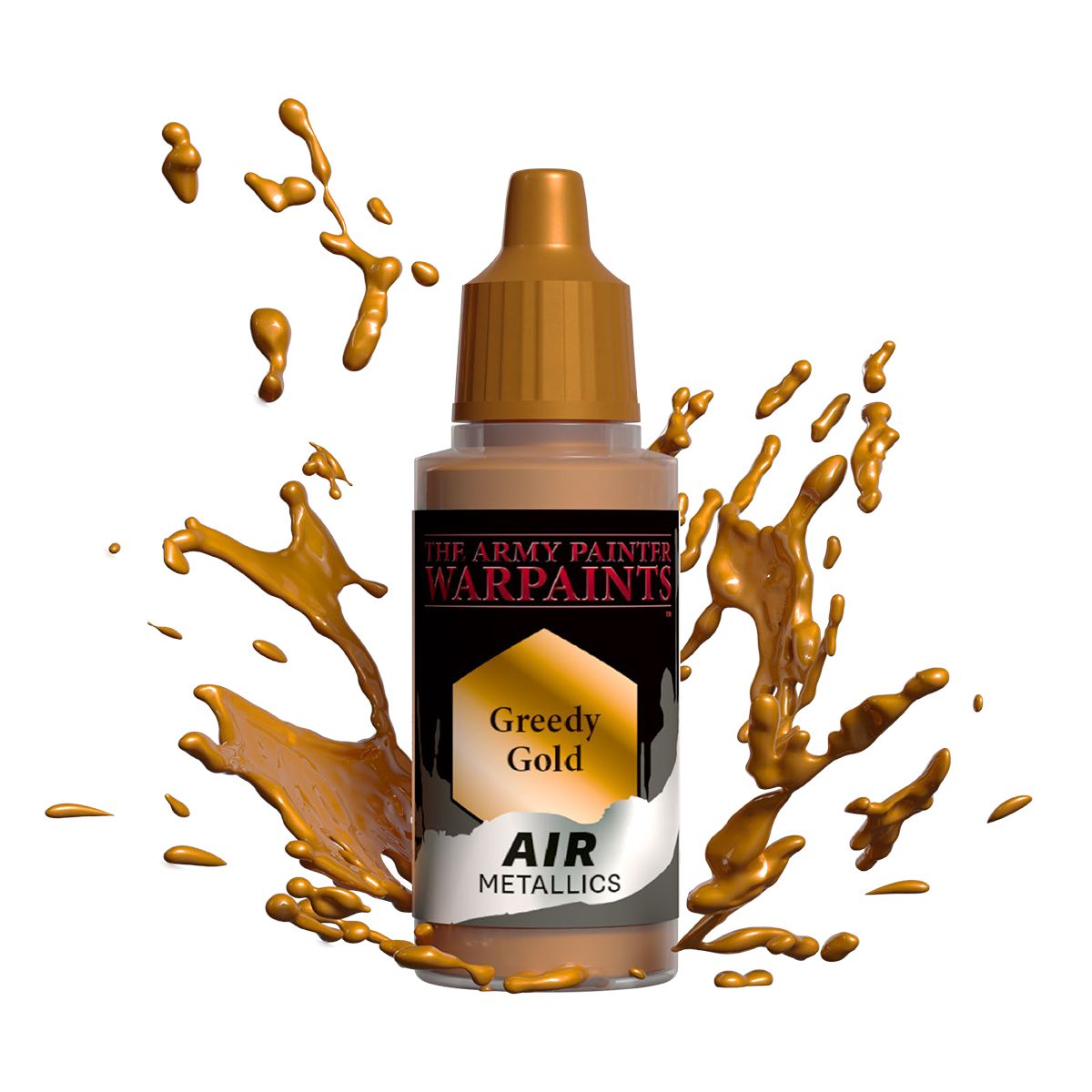 Greedy Gold Metallics - Air 18ml | Anubis Games and Hobby