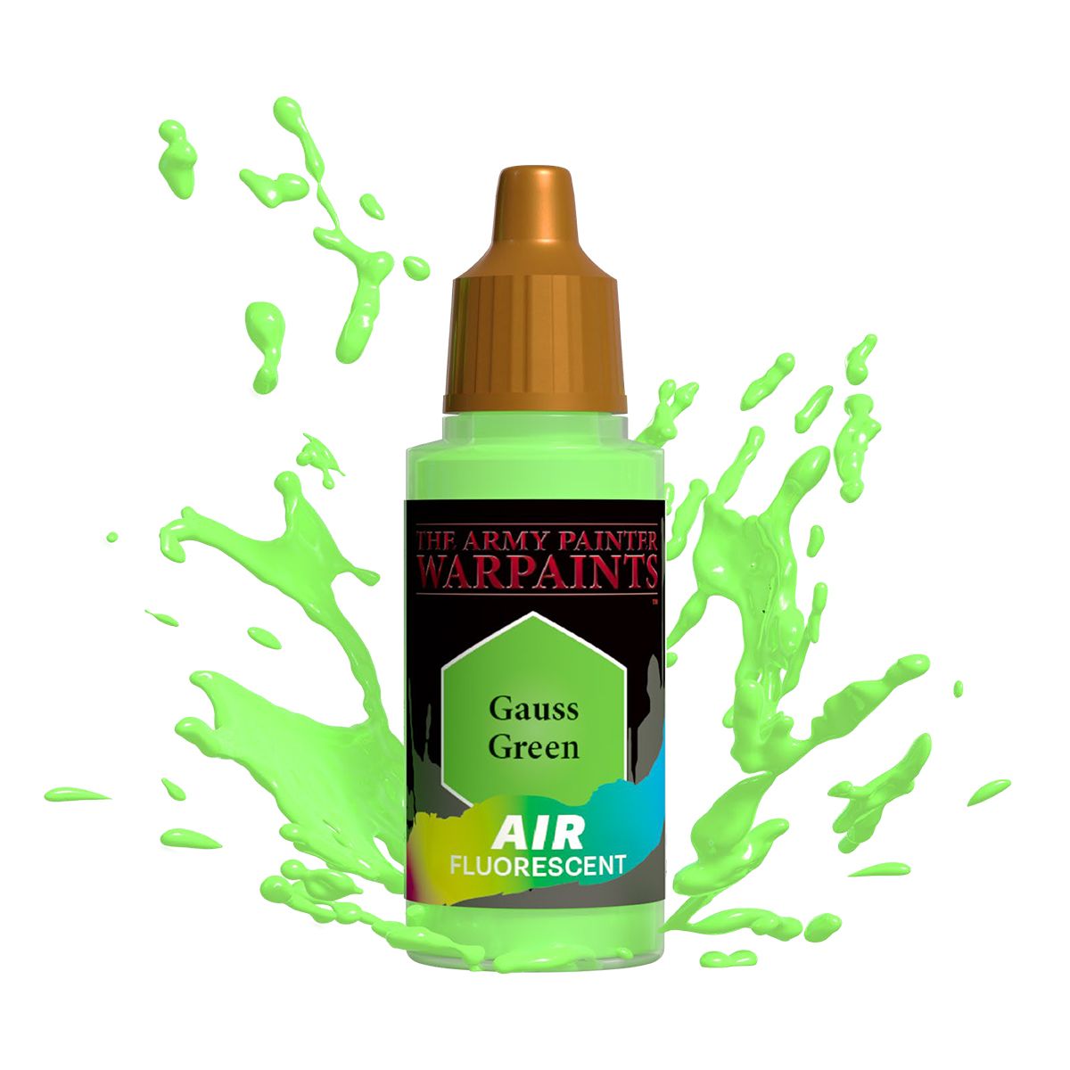 Gauss Green Fluorescent - Air 18ml | Anubis Games and Hobby