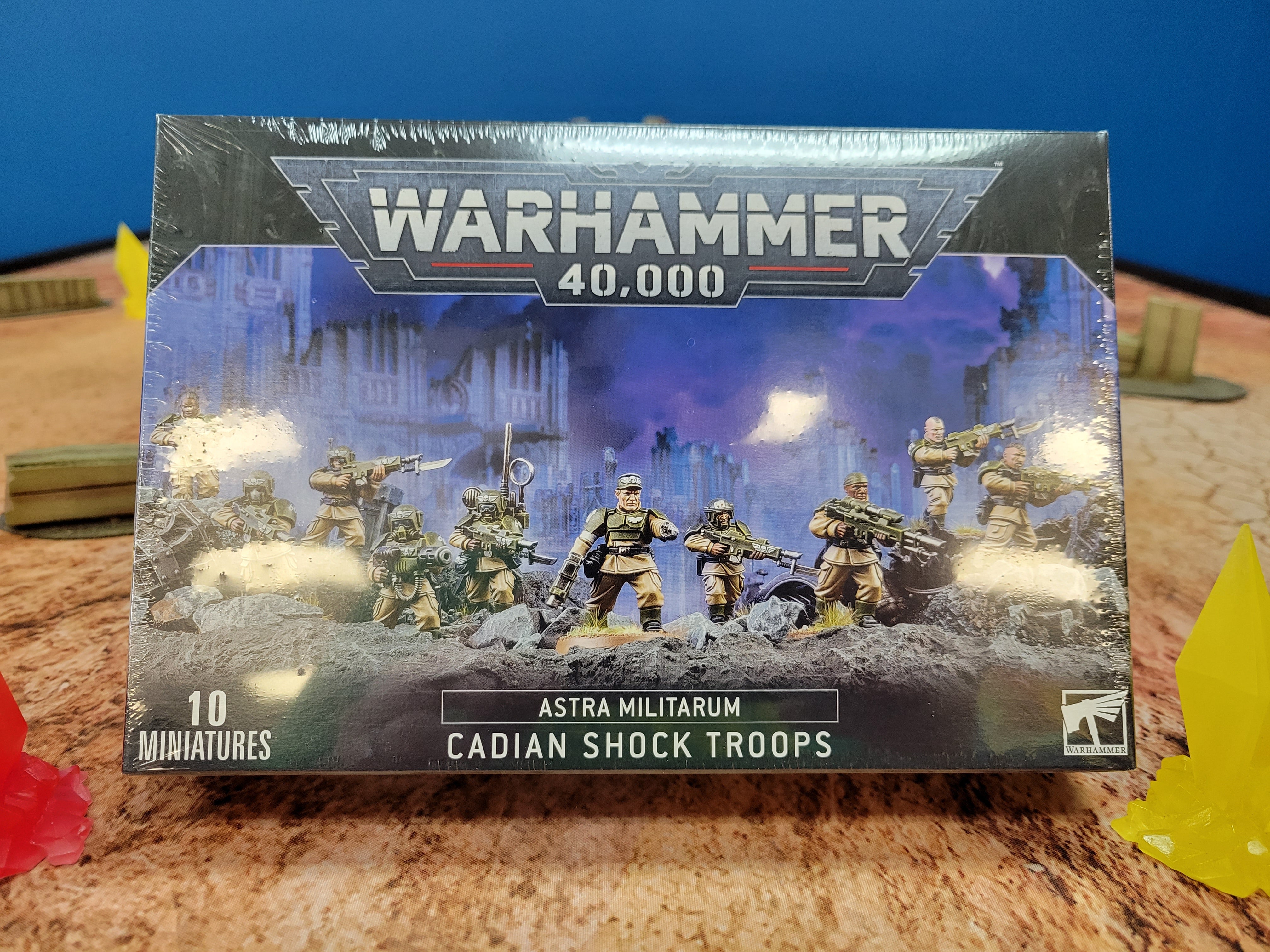 Astra Militarum Cadian Shock Troops | Anubis Games and Hobby
