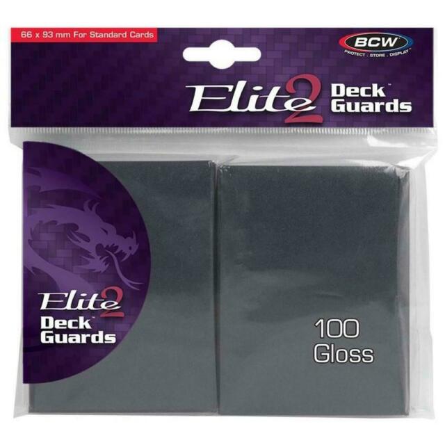 ELITE DECK GUARD 2 - MATTE COOL GRAY 100CT | Anubis Games and Hobby