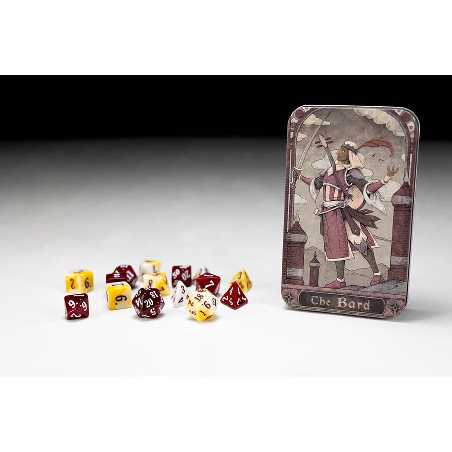 Character Class Dice Set: The Bard | Anubis Games and Hobby