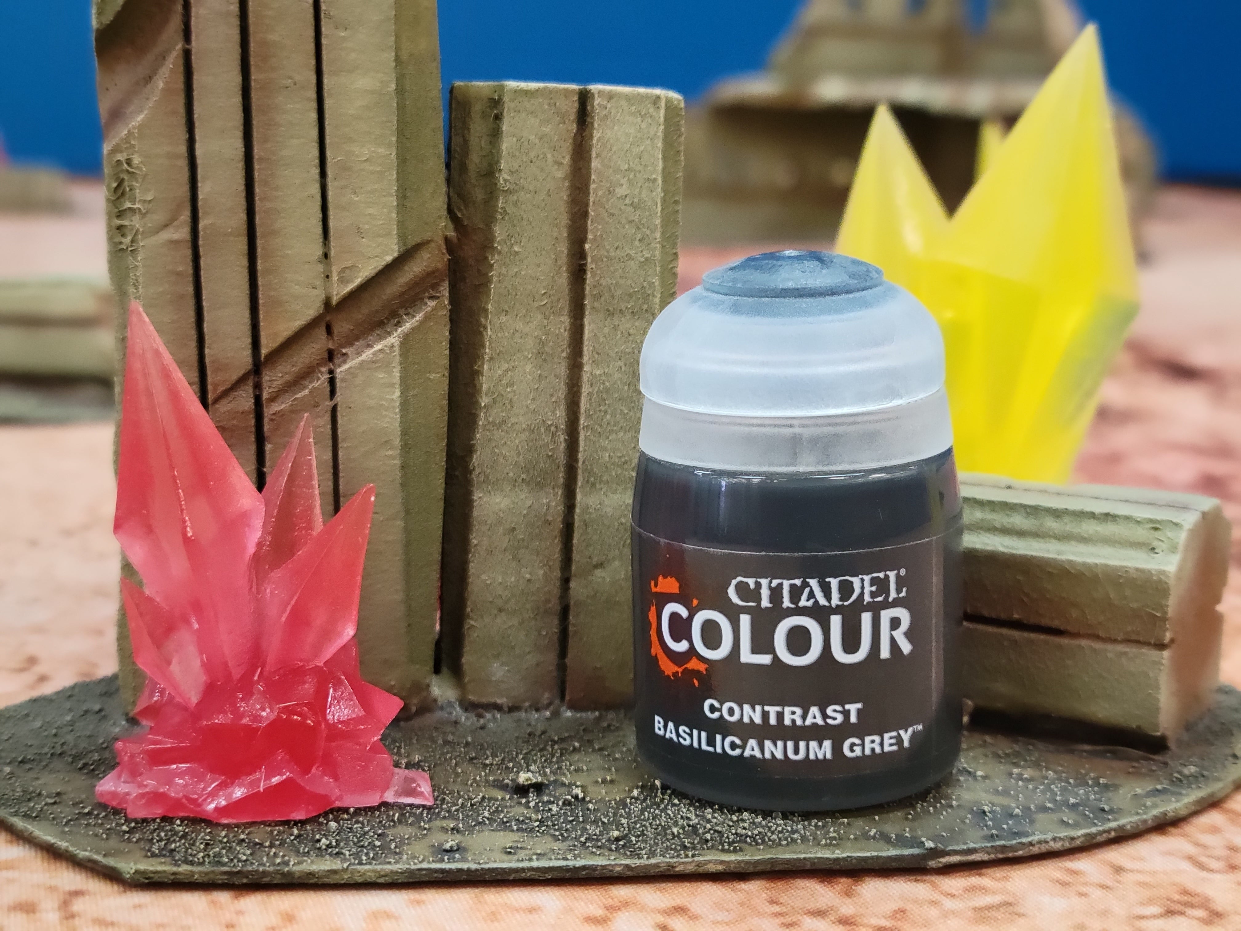 Basilicanum Grey - Contrast 18ml | Anubis Games and Hobby