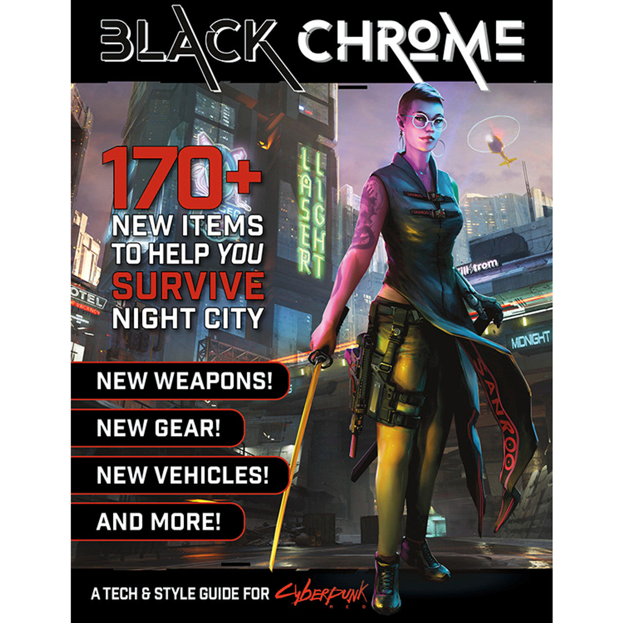 Cyberpunk Red: Black Chrome | Anubis Games and Hobby