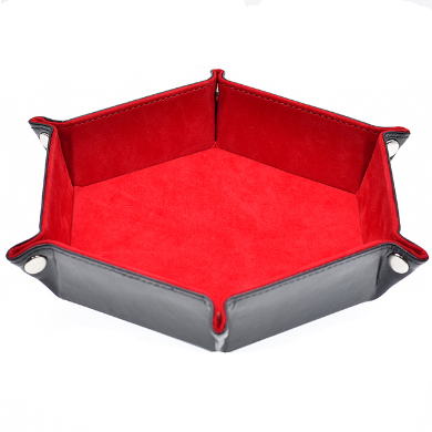 Hex Dice Tray - Red | Anubis Games and Hobby