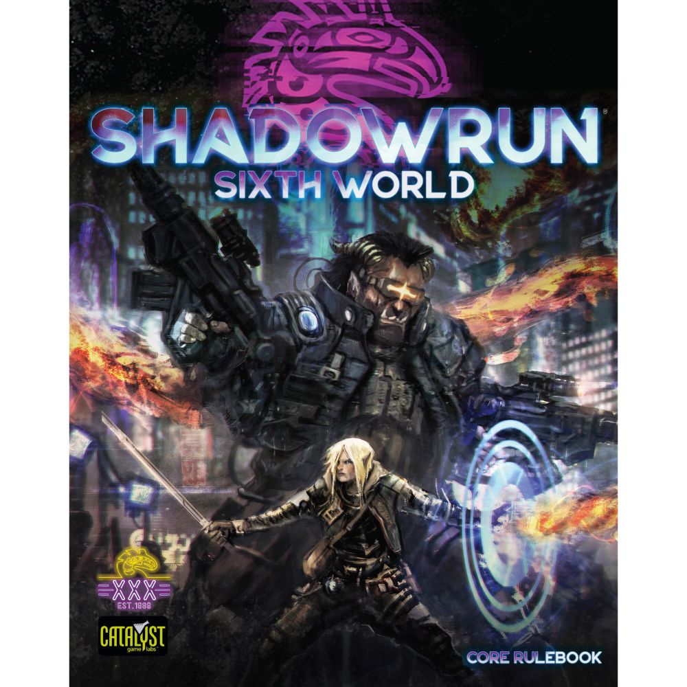 Shadowrun: Sixth World Core Rulebook | Anubis Games and Hobby