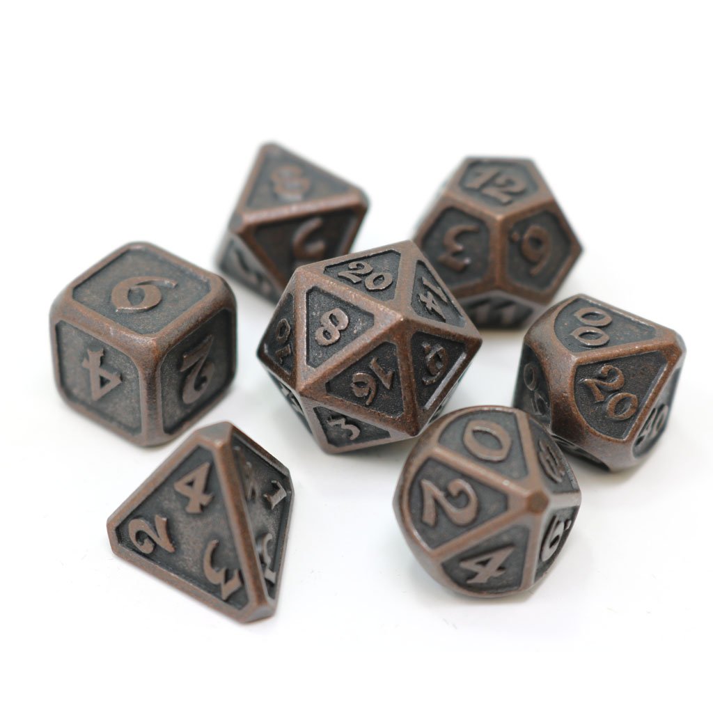 Mythica Dark Copper 7 Set | Anubis Games and Hobby