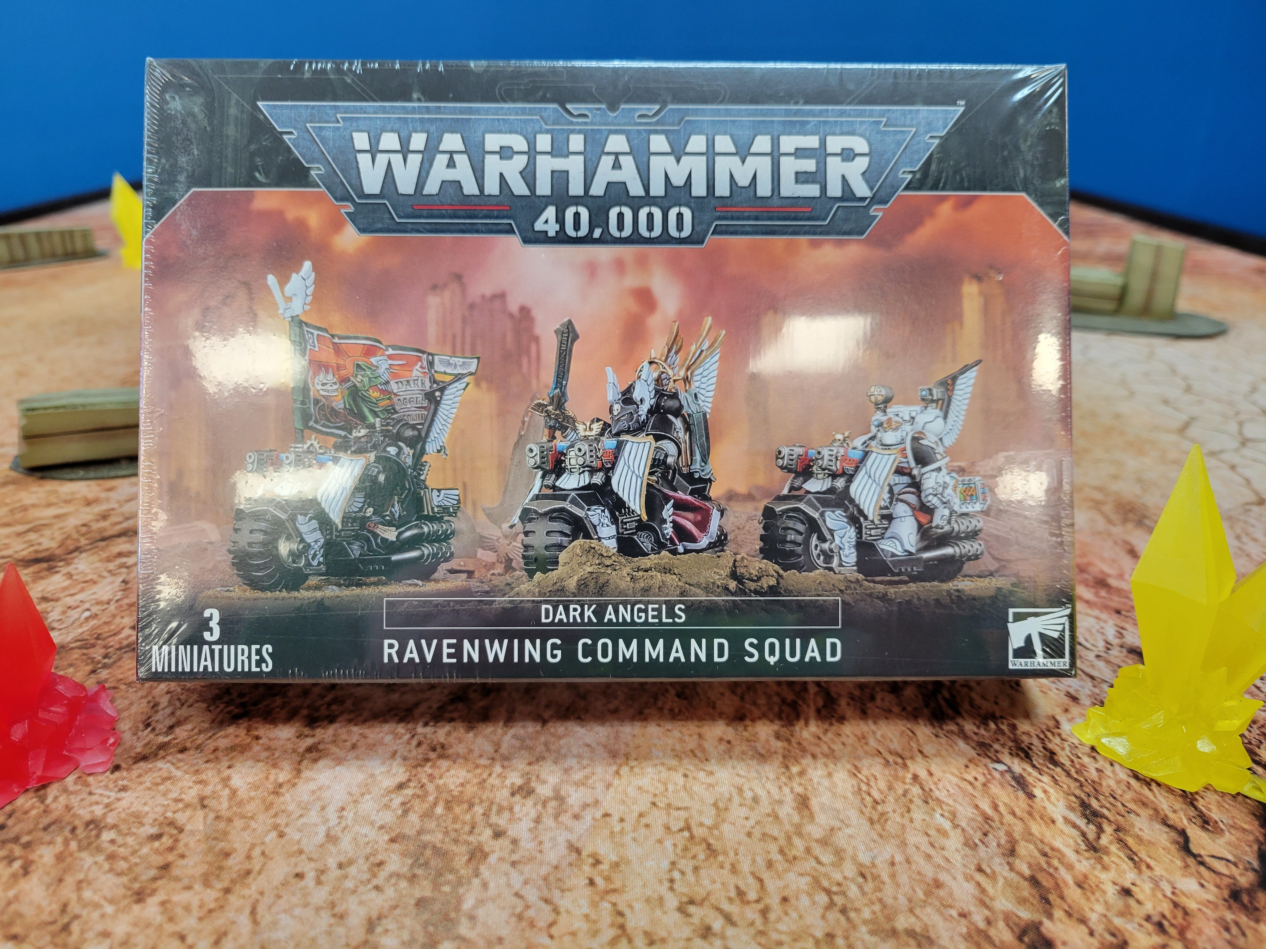 Dark Angels Ravenwing Command Squad | Anubis Games and Hobby