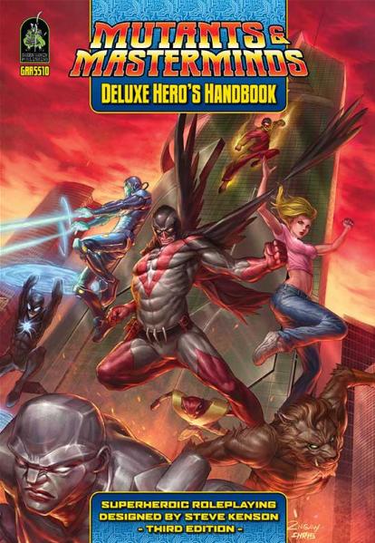 Mutants & Masterminds: Deluxe Hero's Handbook | Anubis Games and Hobby