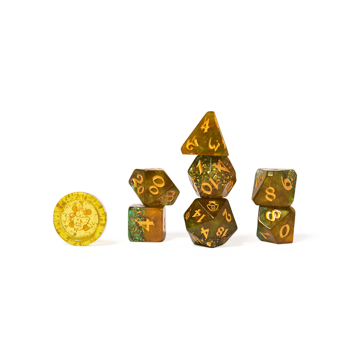 Mighty Nein Dice Set - Nott the Brave | Anubis Games and Hobby