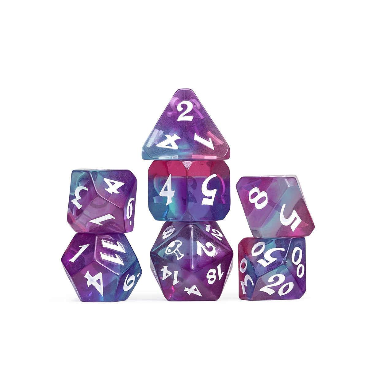 Mighty Nein Dice Set - Caduceus Clay | Anubis Games and Hobby