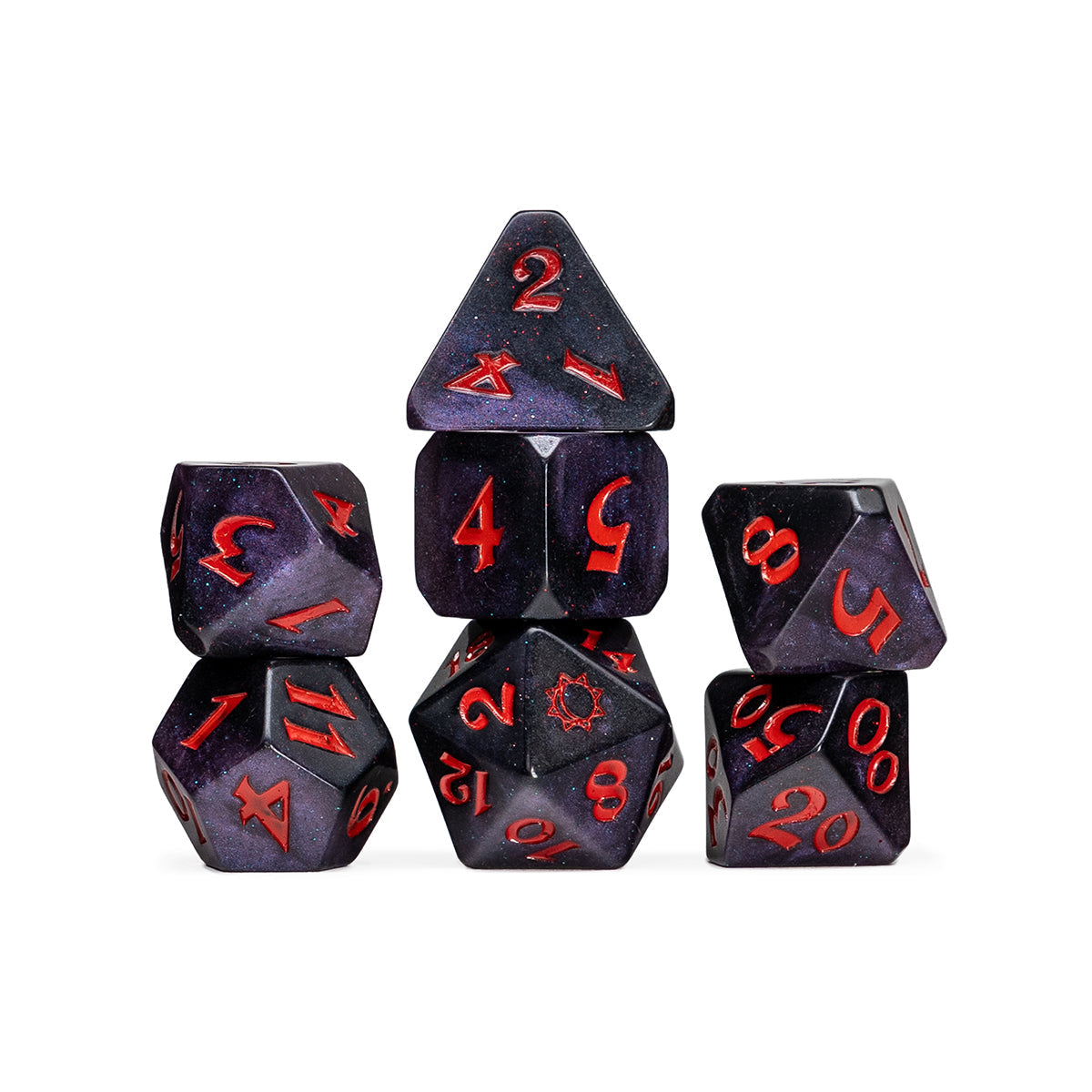 Mighty Nein Dice Set - Mollymauk Tealeaf | Anubis Games and Hobby