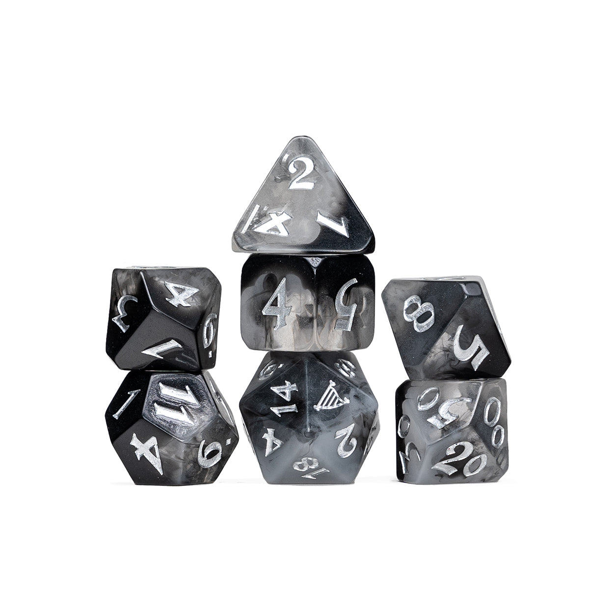 Mighty Nein Dice Set - Yasha Nydoorin | Anubis Games and Hobby