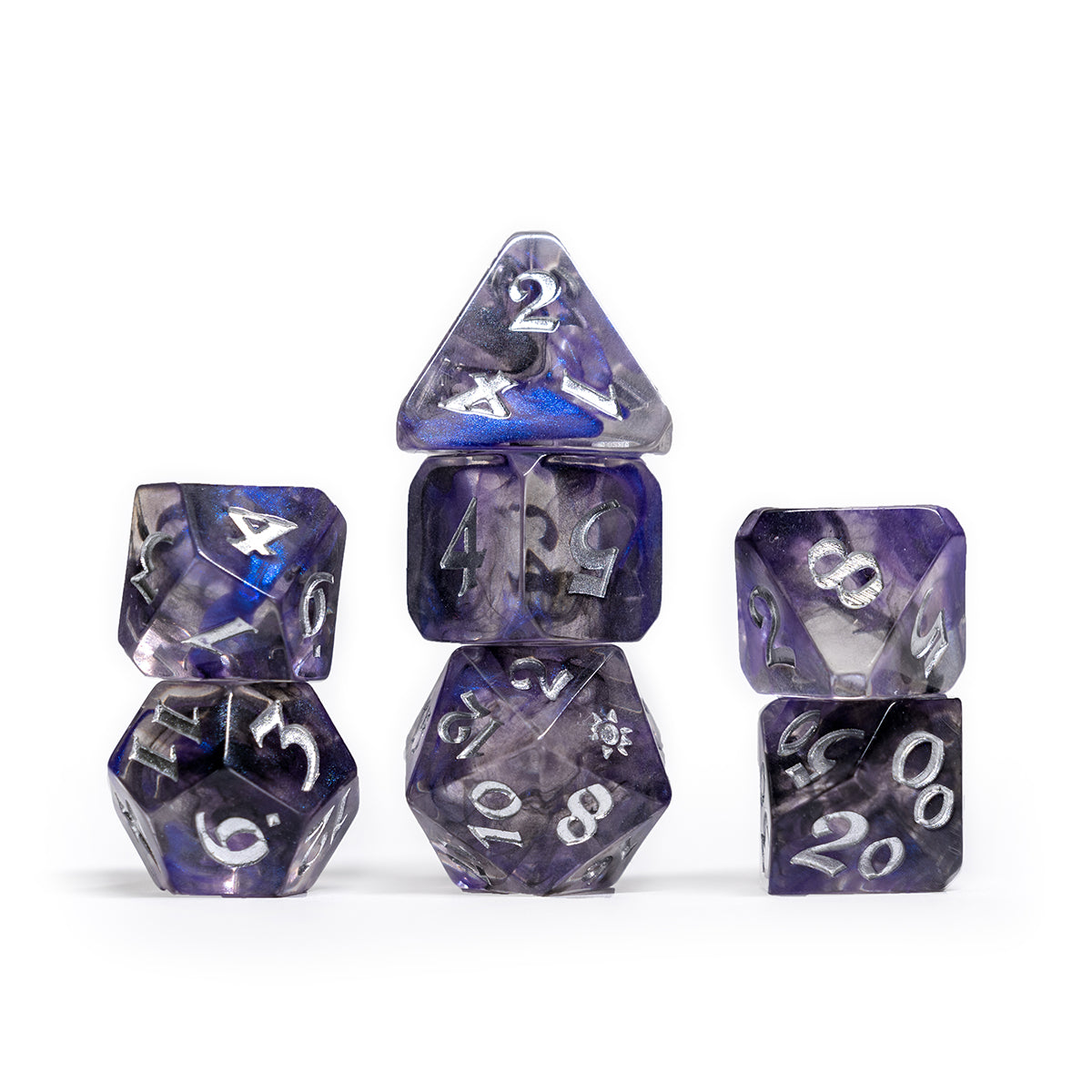 Vox Machina Dice Set - Percival Fredrickstein Von Musel Klossowski De Rolo III | Anubis Games and Hobby