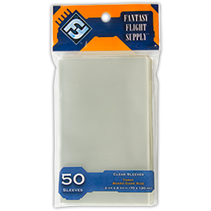 Fantasy Flight Supply Tarot Board Game Sleeves (50) (Orange) | Anubis Games and Hobby