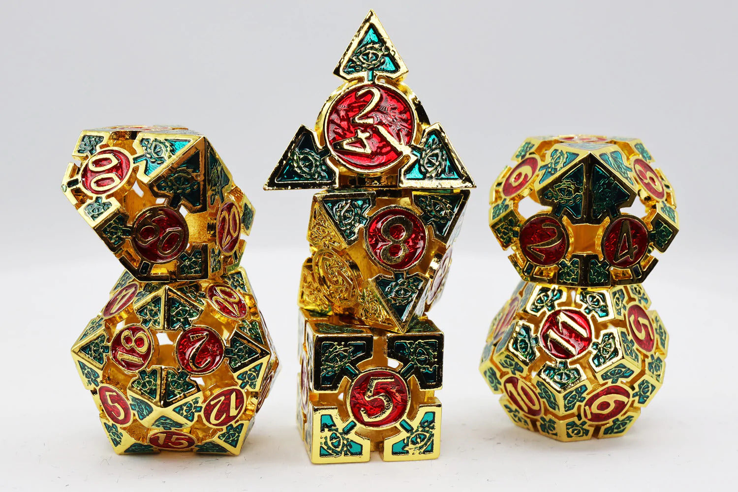 Oculus Mischievous Hollow RPG Metal Dice | Anubis Games and Hobby