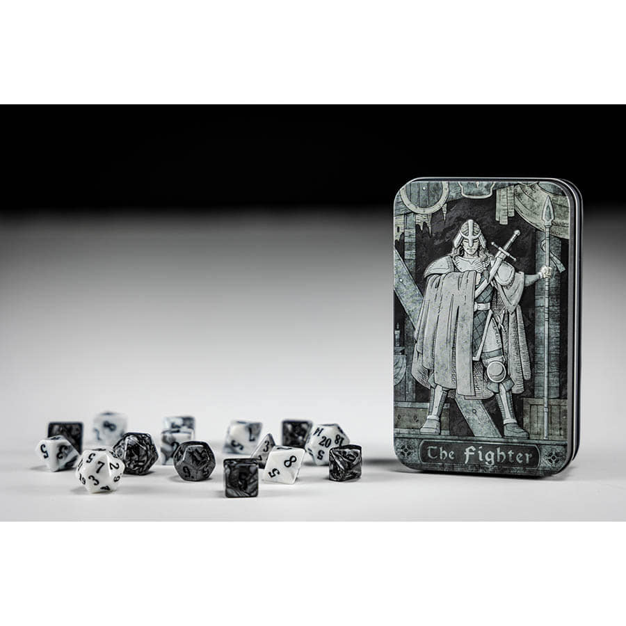 Character Class Dice Set: The Fighter | Anubis Games and Hobby
