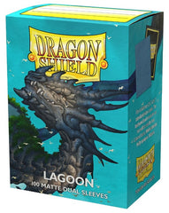 DS Dual Matte Sleeves 100ct - Lagoon | Anubis Games and Hobby