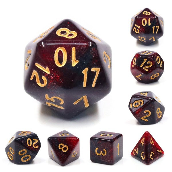 Ammit's Fire - RPG Dice | Anubis Games and Hobby