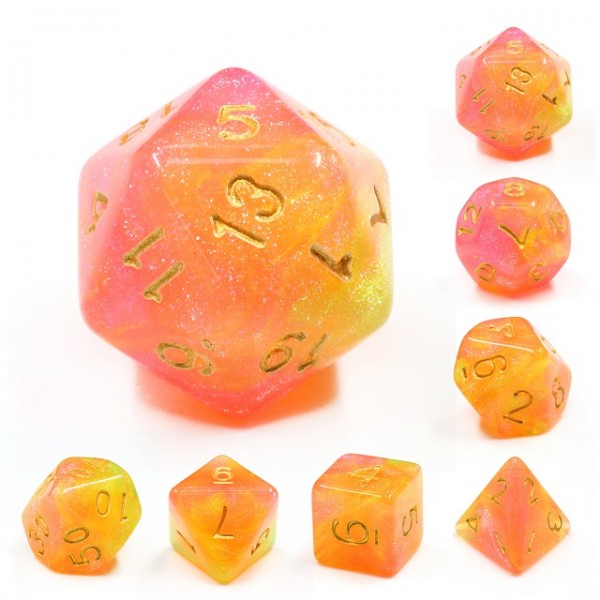 Sunlit Sand Dunes - RPG Dice | Anubis Games and Hobby