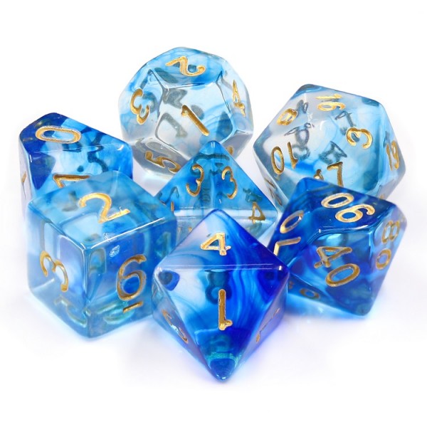 Mediterranean Waves - RPG Dice | Anubis Games and Hobby