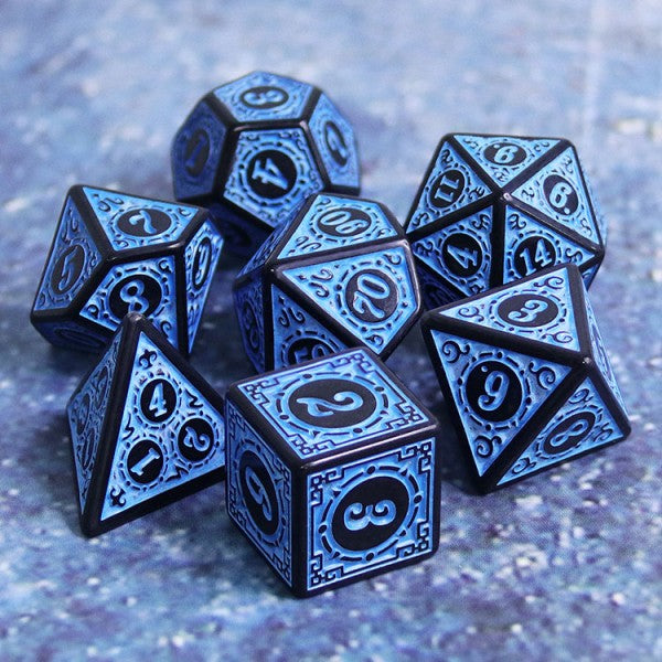 Magic Flame Blue - RPG Dice | Anubis Games and Hobby