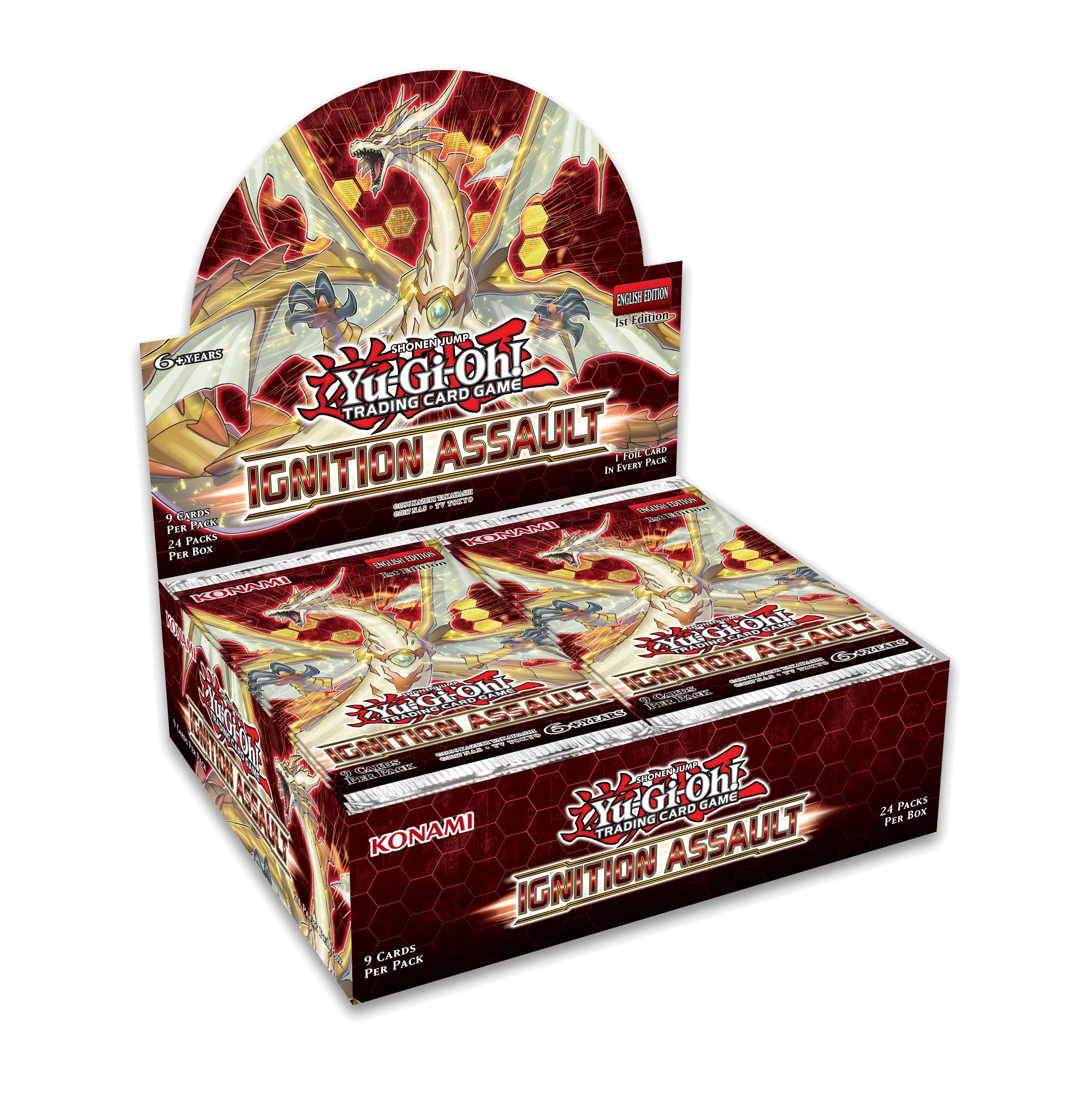 YGO Ignition Assault Booster Box | Anubis Games and Hobby