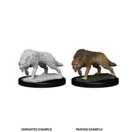 Miniatures: Timber Wolf - Unpainted | Anubis Games and Hobby