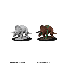 Miniatures: Triceratops - Unpainted | Anubis Games and Hobby