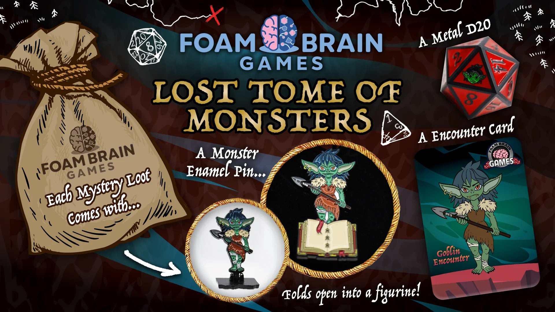 Mystery Loot: Lost Tome of Monsters | Anubis Games and Hobby