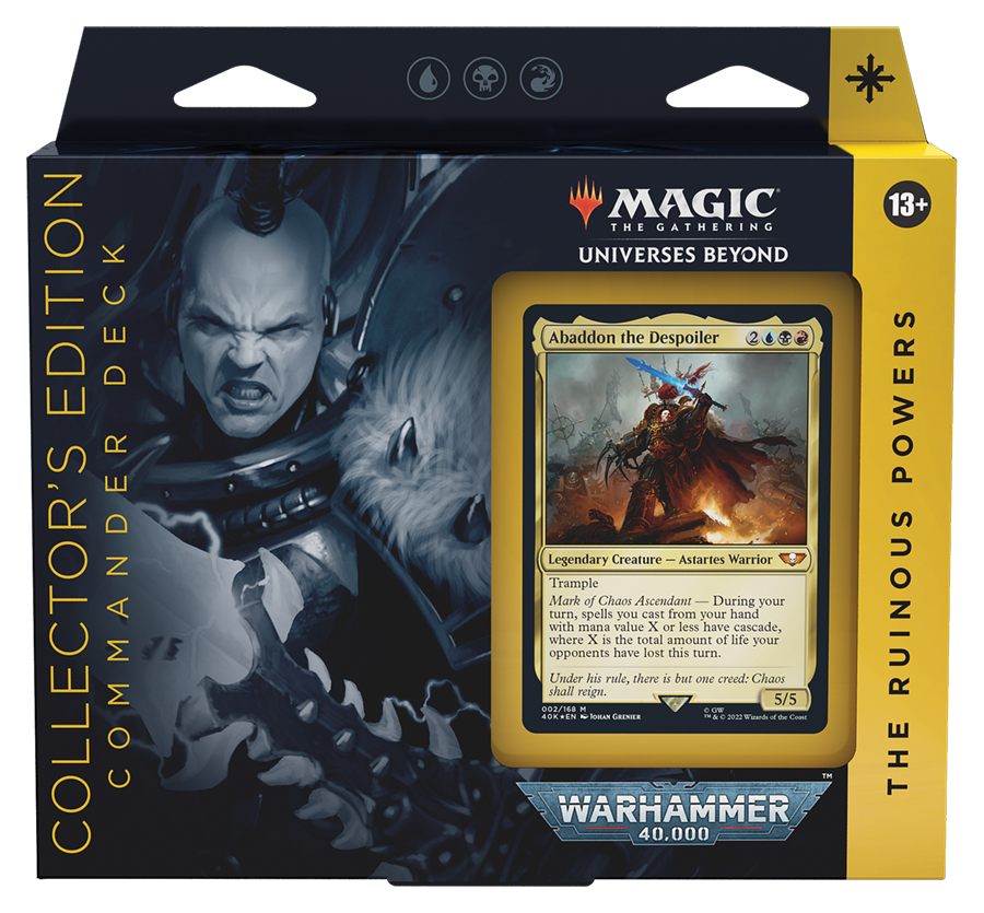 Warhammer Commander Deck Premium - The Ruinous Powers | Anubis Games and Hobby