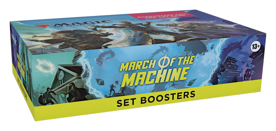 March of the Machine Set Booster Box | Anubis Games and Hobby