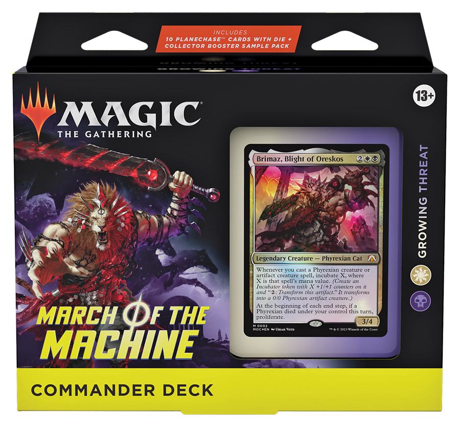 March of the Machine Commander Deck | Anubis Games and Hobby