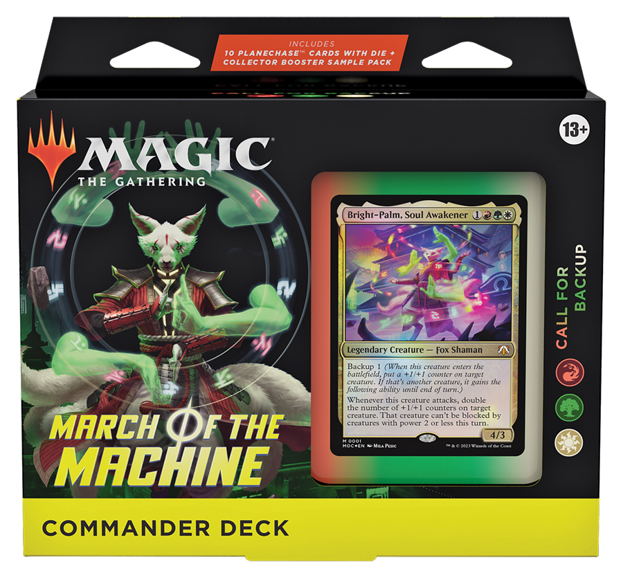 March of the Machine Commander Deck | Anubis Games and Hobby
