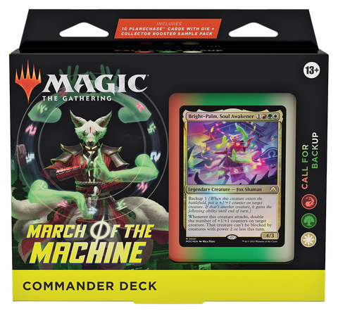 March of the Machine Commander Deck – Anubis Games and Hobby