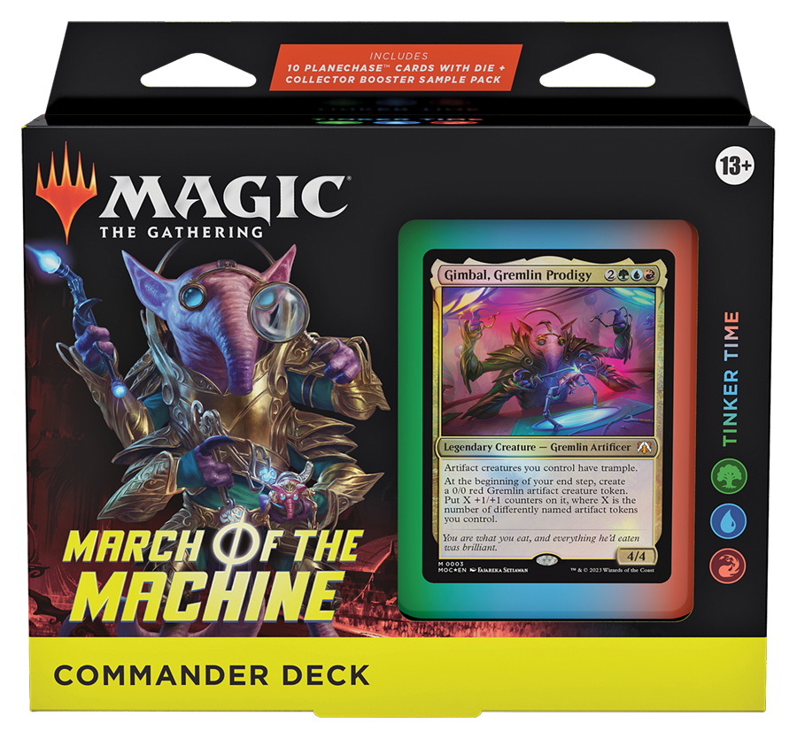 March of the Machine Commander Deck | Anubis Games and Hobby