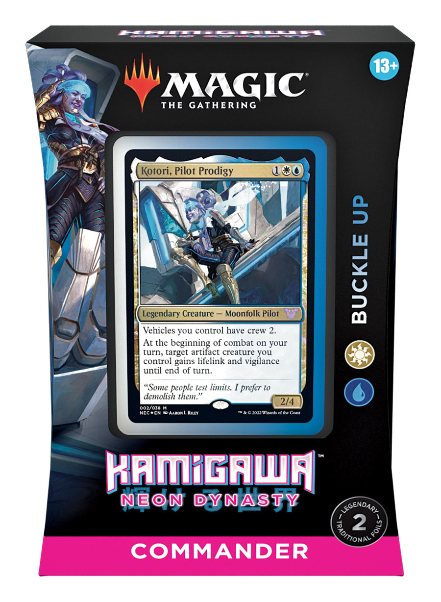 Kamigawa Neon Dynasty  Buckle Up Commander Deck | Anubis Games and Hobby