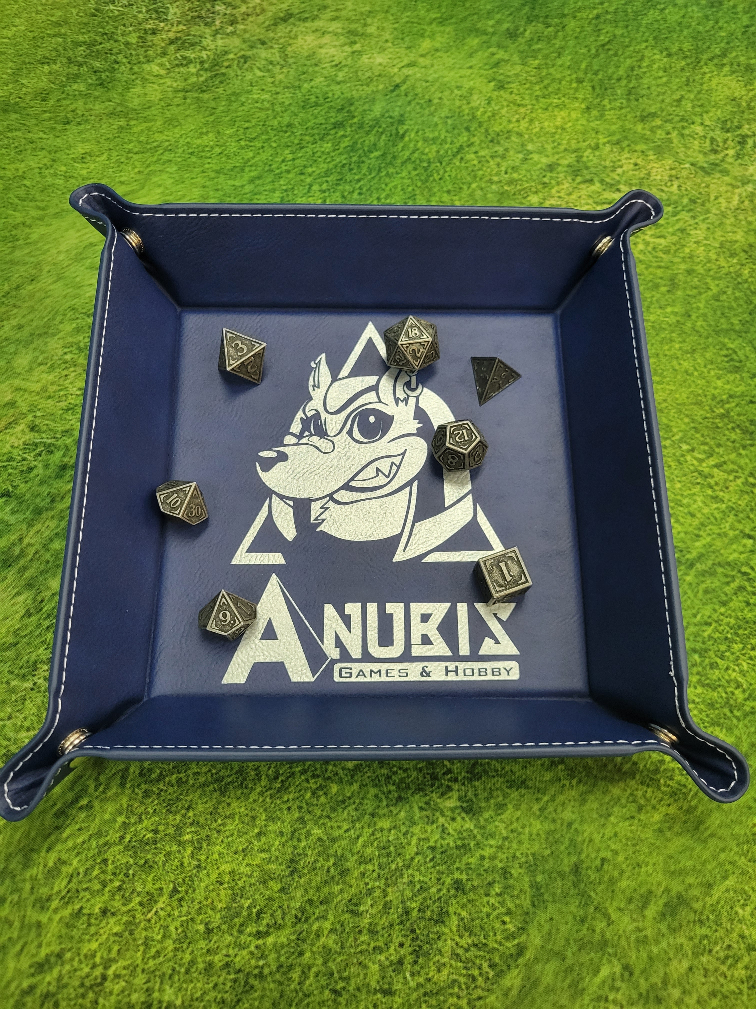 Anubis Dice Tray - Blue | Anubis Games and Hobby
