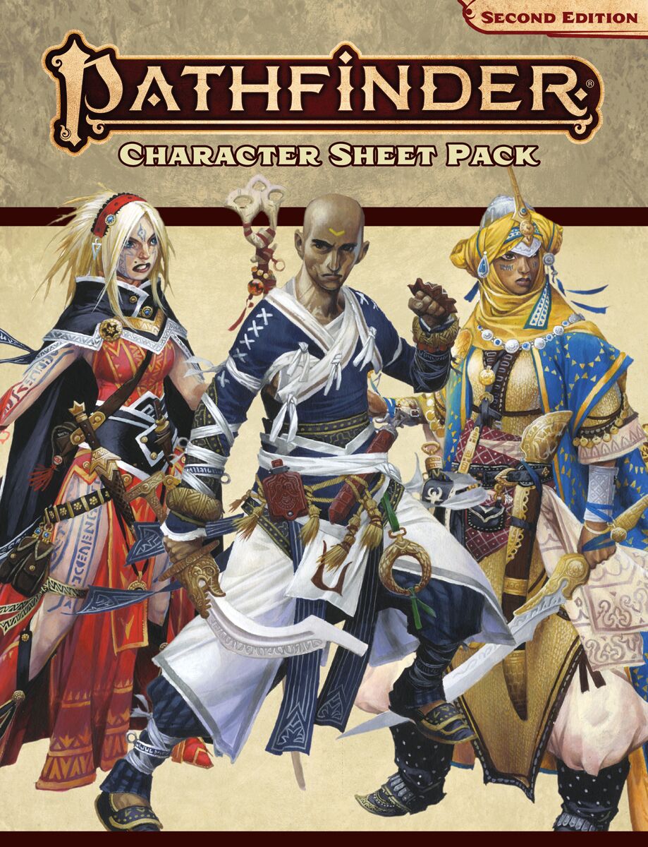 Pathfinder Character Sheet P2 | Anubis Games and Hobby