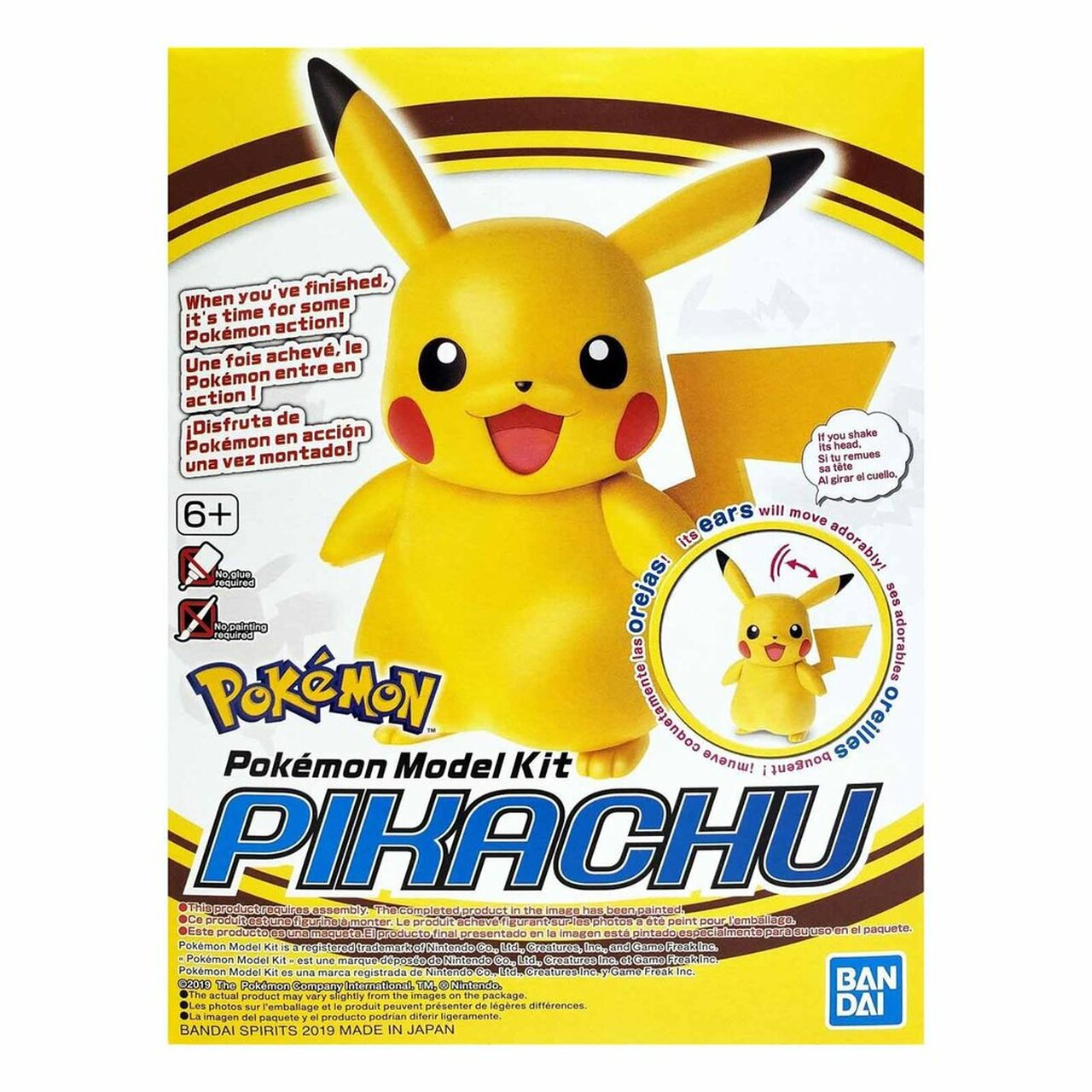 Pikachu Model Kit | Anubis Games and Hobby